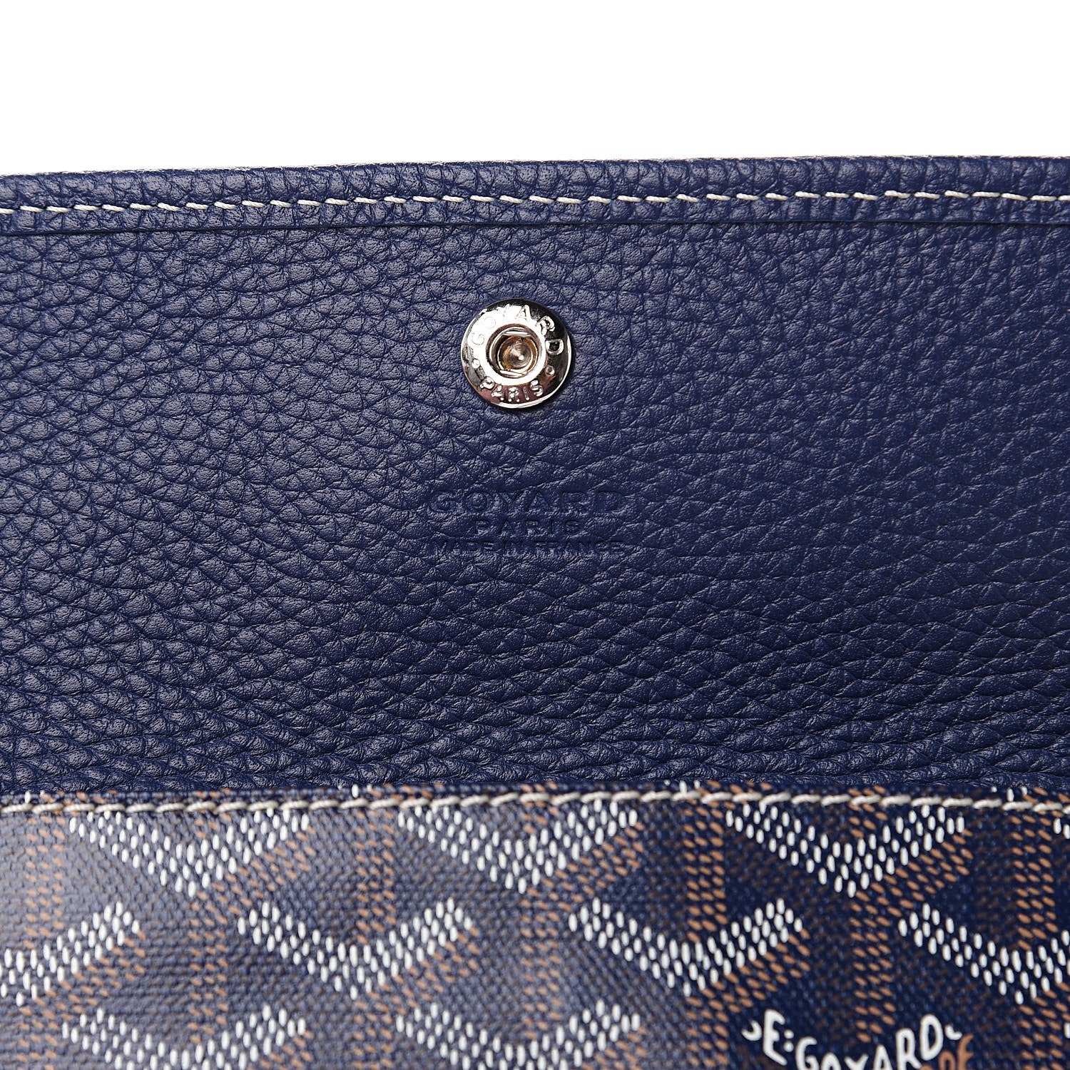 Goyard Goyardine Sac Hardy Pet Carrier PM Navy 6 of 9