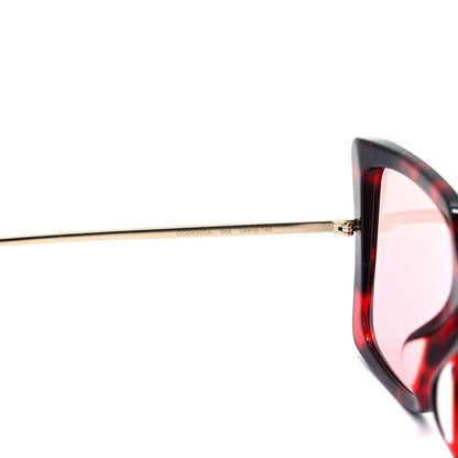 Gucci Acetate Oversize Square Frame GG0435S Sunglasses Red Havana 7 of 7