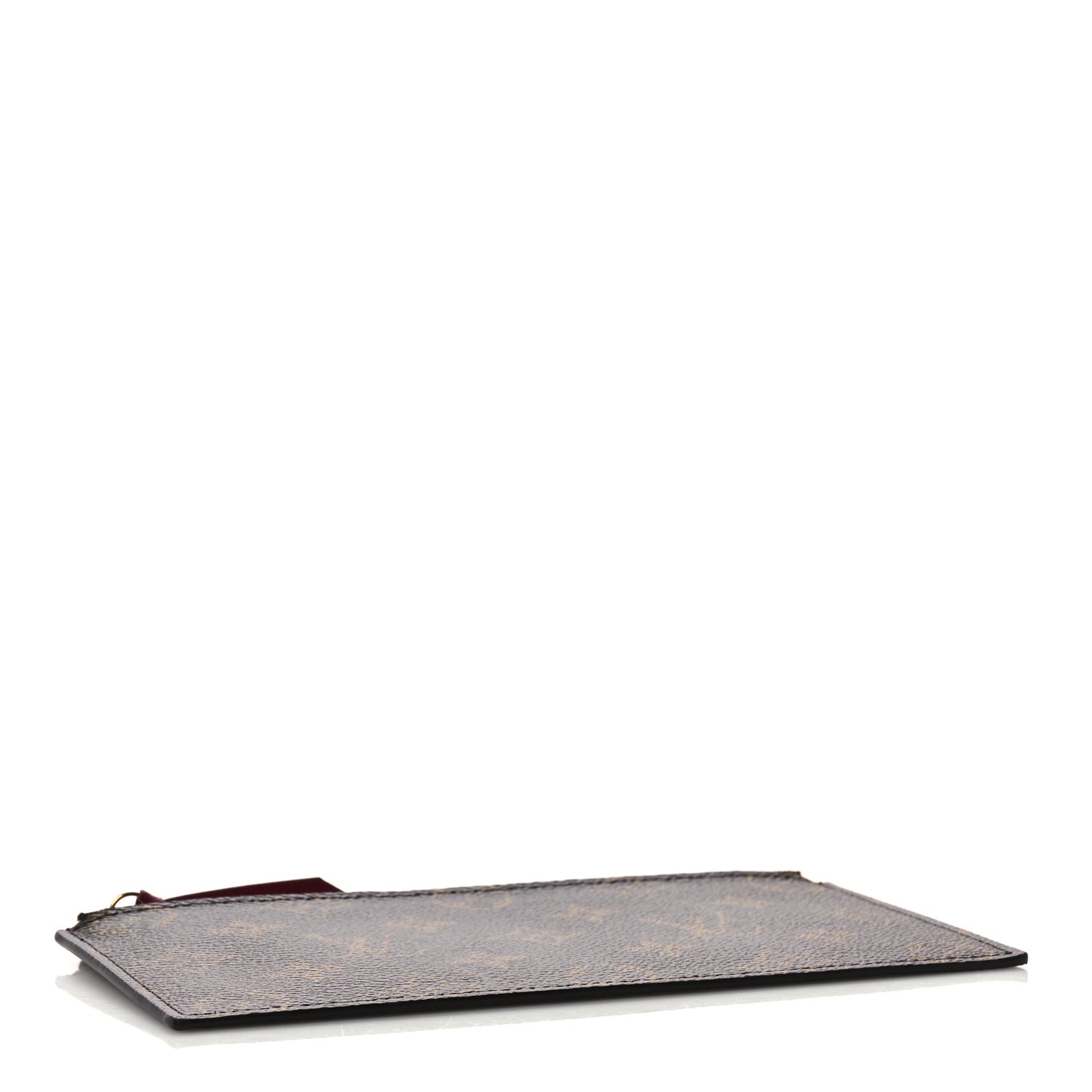 Monogram Felicie Chain Wallet Zippered Insert Fuchsia