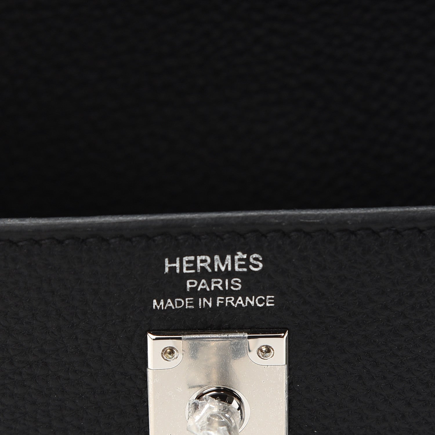 Hermes Togo Kelly Retourne 25 Black 6 of 11