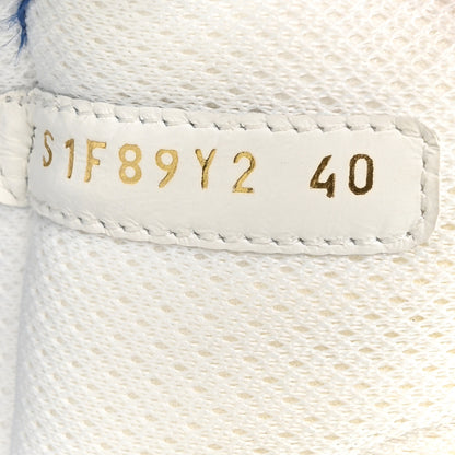 Valentino Garavani Mesh Calfskin Rockstud Womens Platform Sneakers 40 Silver Multicolor 8 of 8