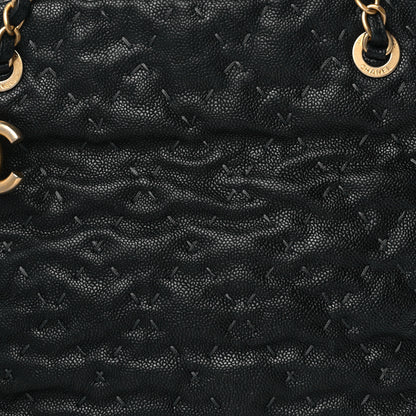 Chanel Caviar Stitched Tote Black 8 of 13