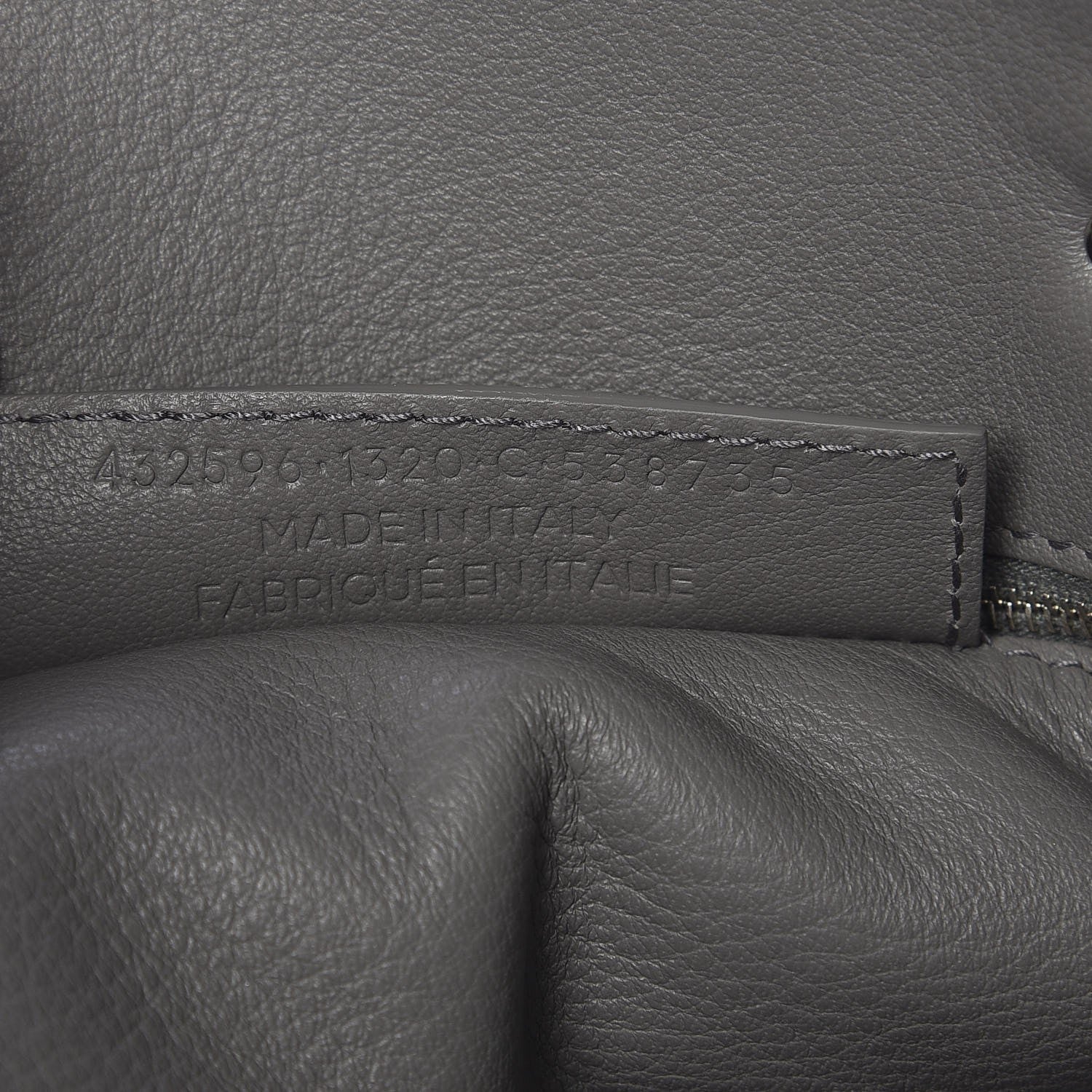 Balenciaga Veau Papier B4 Zip Around Tote Gris Acier 6 of 7