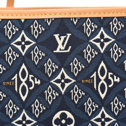 Louis Vuitton Jacquard Since 1854 Neverfull MM Blue 11 of 11