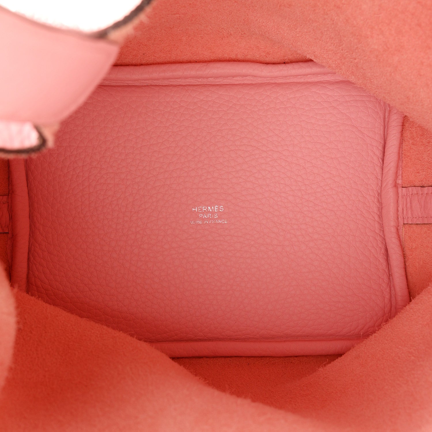 Hermes Taurillon Clemence Picotin Lock 18 PM Rose Sakura 1908346