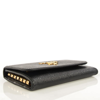 Prada Saffiano Metal 6 Key Holder Nero Black 6 of 11