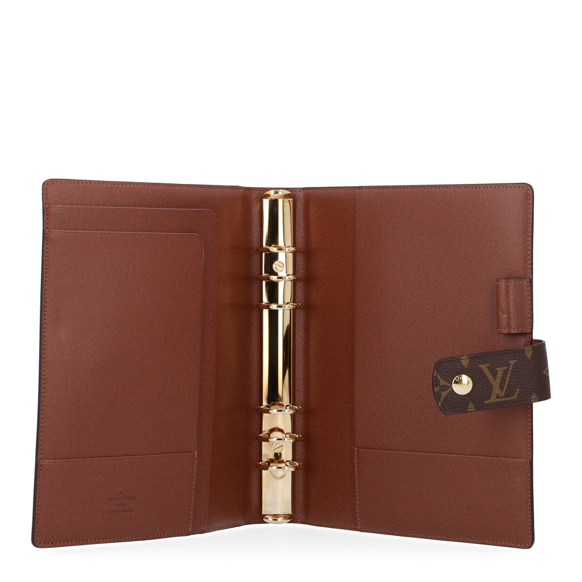 Monogram Large Ring Agenda Cover