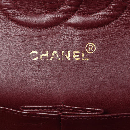 Chanel Lambskin Quilted Medium Double Flap Black 7 of 12