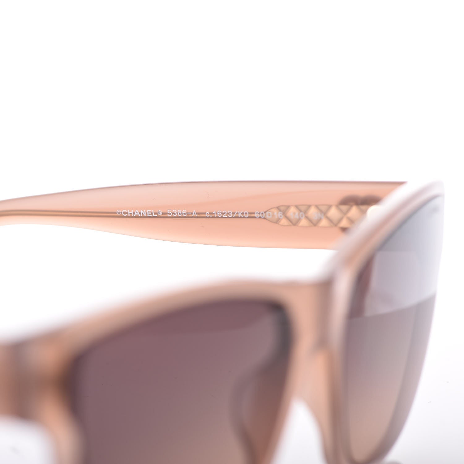 Chanel Acetate Butterfly Sunglasses 5386 Brown 7 of 8