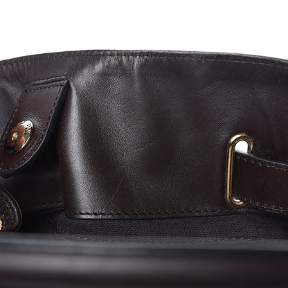 Burberry Haymarket Check Medium Willenmore Hobo Chocolate 14 of 14