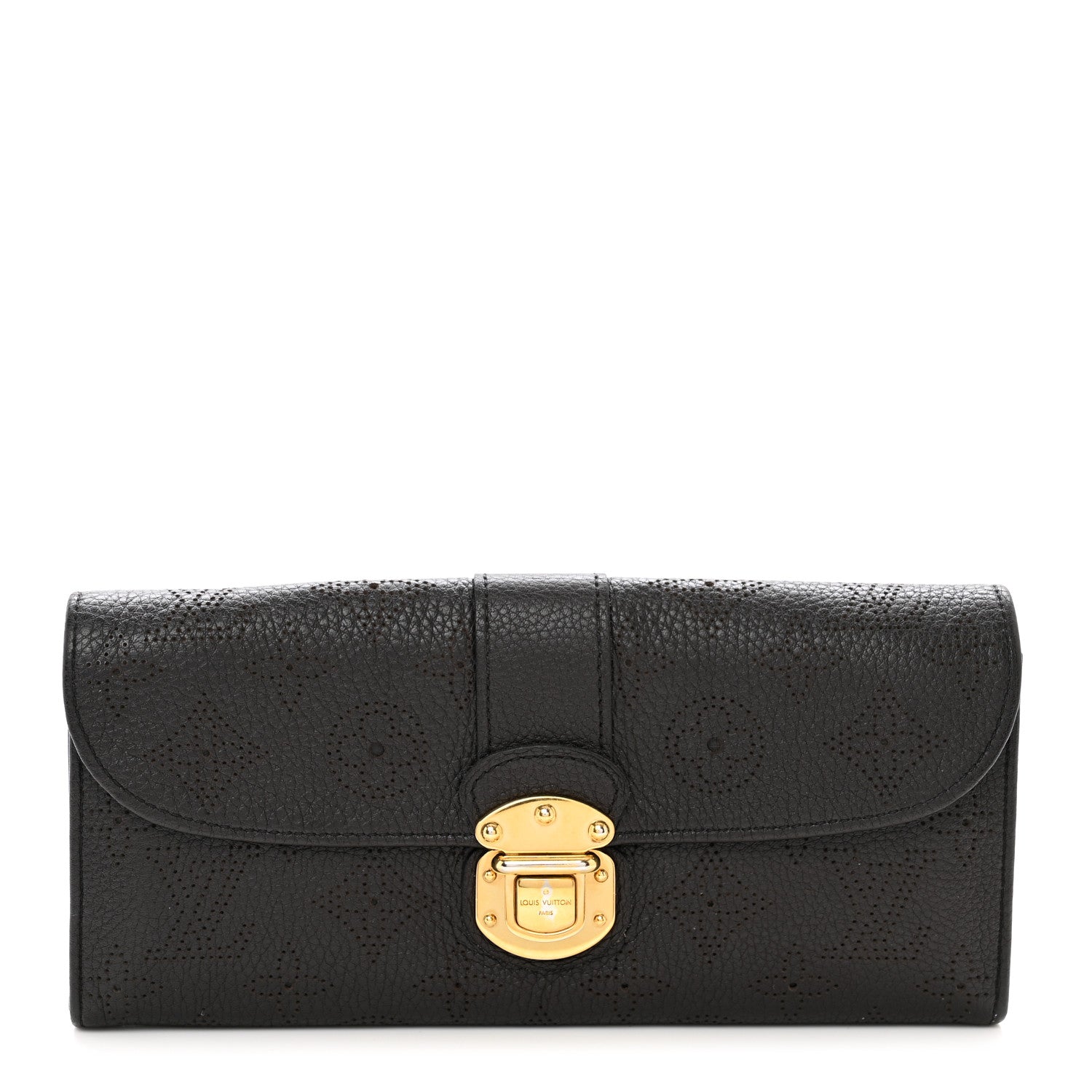 Louis Vuitton Mahina Amelia Clutch Wallet Black 1 of 6