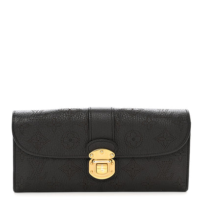 Louis Vuitton Mahina Amelia Clutch Wallet Black 1 of 6