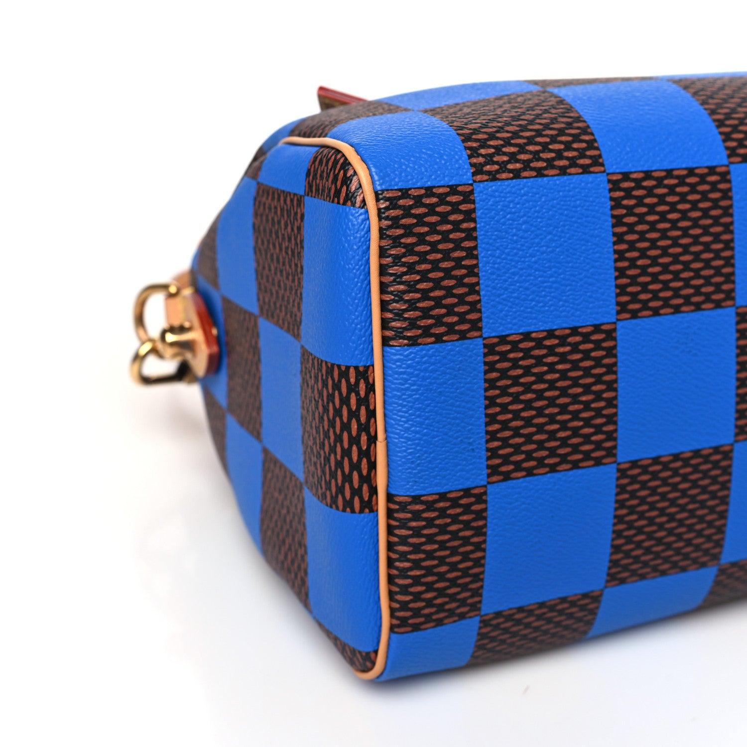 Louis Vuitton Damier Pop Speedy Bandouliere 25 Blue 7 of 8
