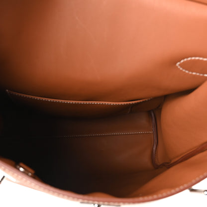 Hermes Natural Barenia Faubourg Hac A Dos GM Backpack Fauve 8 of 19