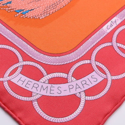 Hermes Silk Epaulettes Scarf 70 4 of 6