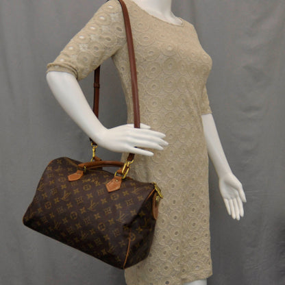 Louis Vuitton Monogram French Company Speedy 30 2 of 8