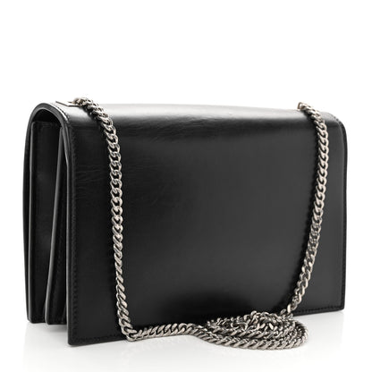 Saint Laurent Calfskin Metropolis Chain Shoulder Bag Black 3 of 12