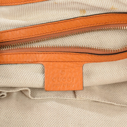 Gucci Pebbled Calfskin Medium Soho Shoulder Bag Curcuma 6 of 8