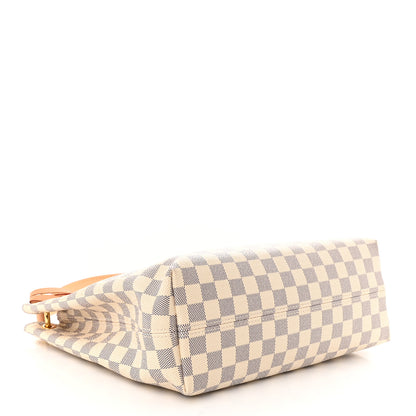 Louis Vuitton Damier Azur Graceful PM Rose Ballerine 4 of 9