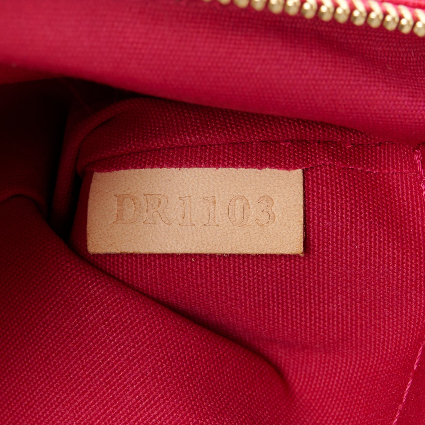 Vernis Ikat Pochette Accessories NM Rose Indien