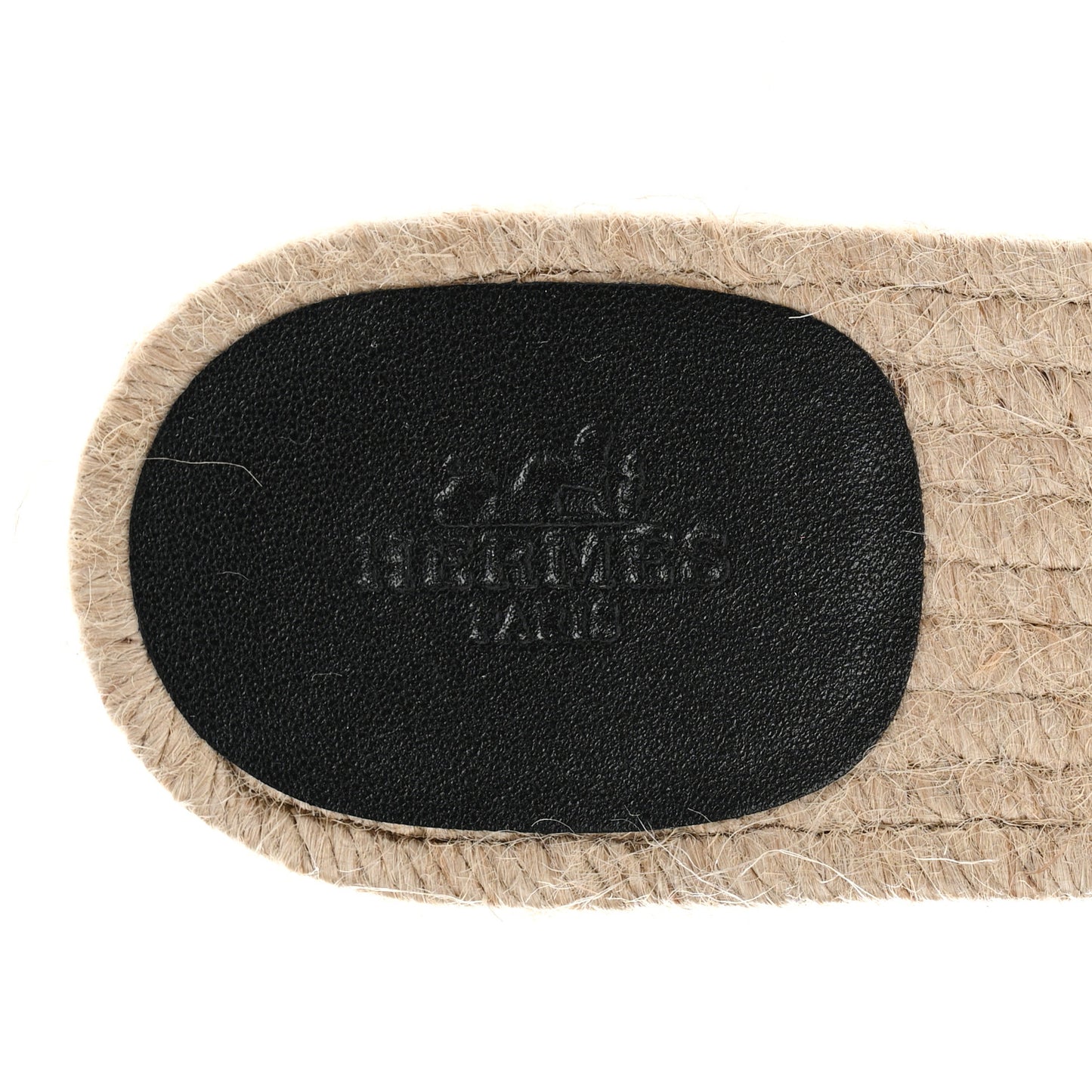 Nappa Famosa Espadrille Sandals 38 Black