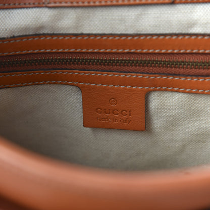 Gucci Calfskin Medium GG Running Tote Orange 8 of 11
