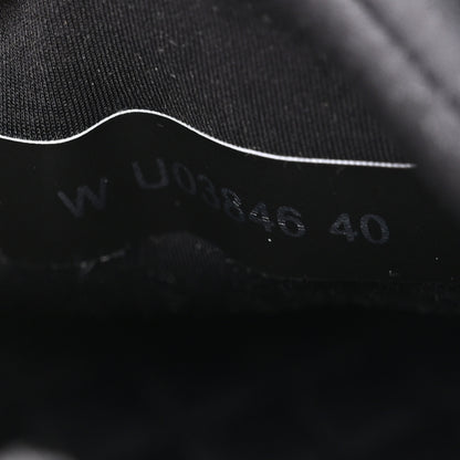 Chanel Calfskin Lambskin CC Uniform Sneakers 40 Black 8 of 8