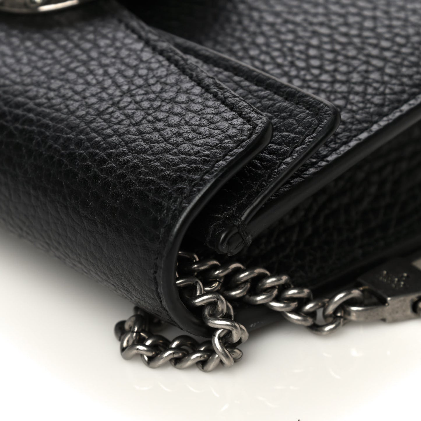 Calfskin Super Mini Dionysus Shoulder Bag Black