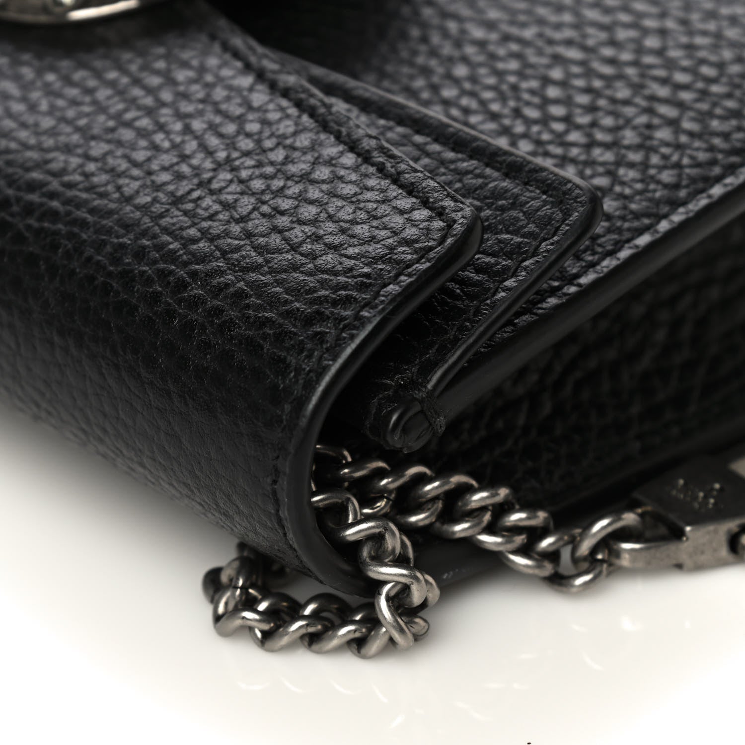 Gucci Calfskin Super Mini Dionysus Shoulder Bag Black 12 of 12
