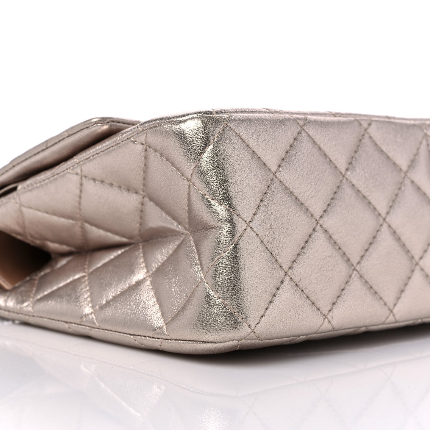 Metallic Aged Calfskin Quilted 2.55 Reissue 226 Flap Light Pink