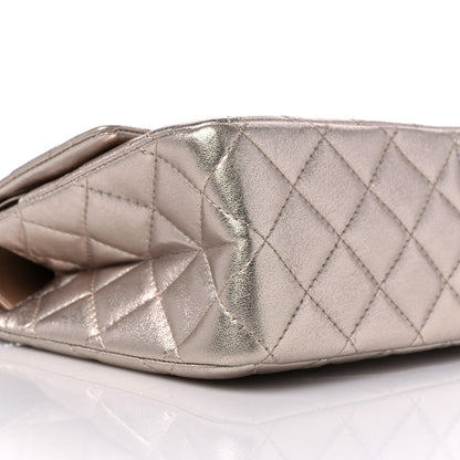 Chanel Metallic Aged Calfskin Quilted 2.55 Reissue 226 Flap Light Pink 7 of 9