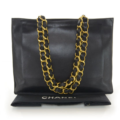 Chanel Lambskin Jumbo Shoulder Bag Black 3 of 8