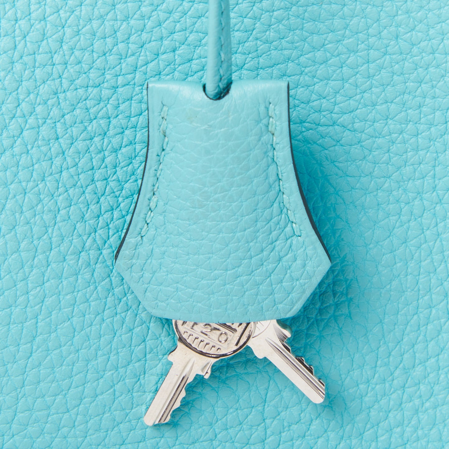 Togo Birkin 30 Bleu Atoll