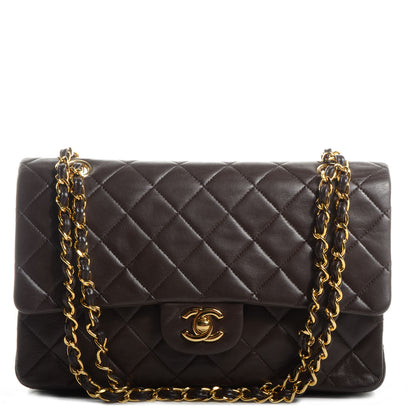 Chanel Lambskin Medium Double Flap Brown 1 of 9