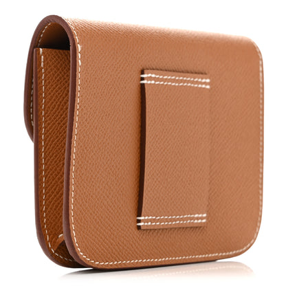 Hermes Epsom Constance Slim Wallet Gold 4 of 11