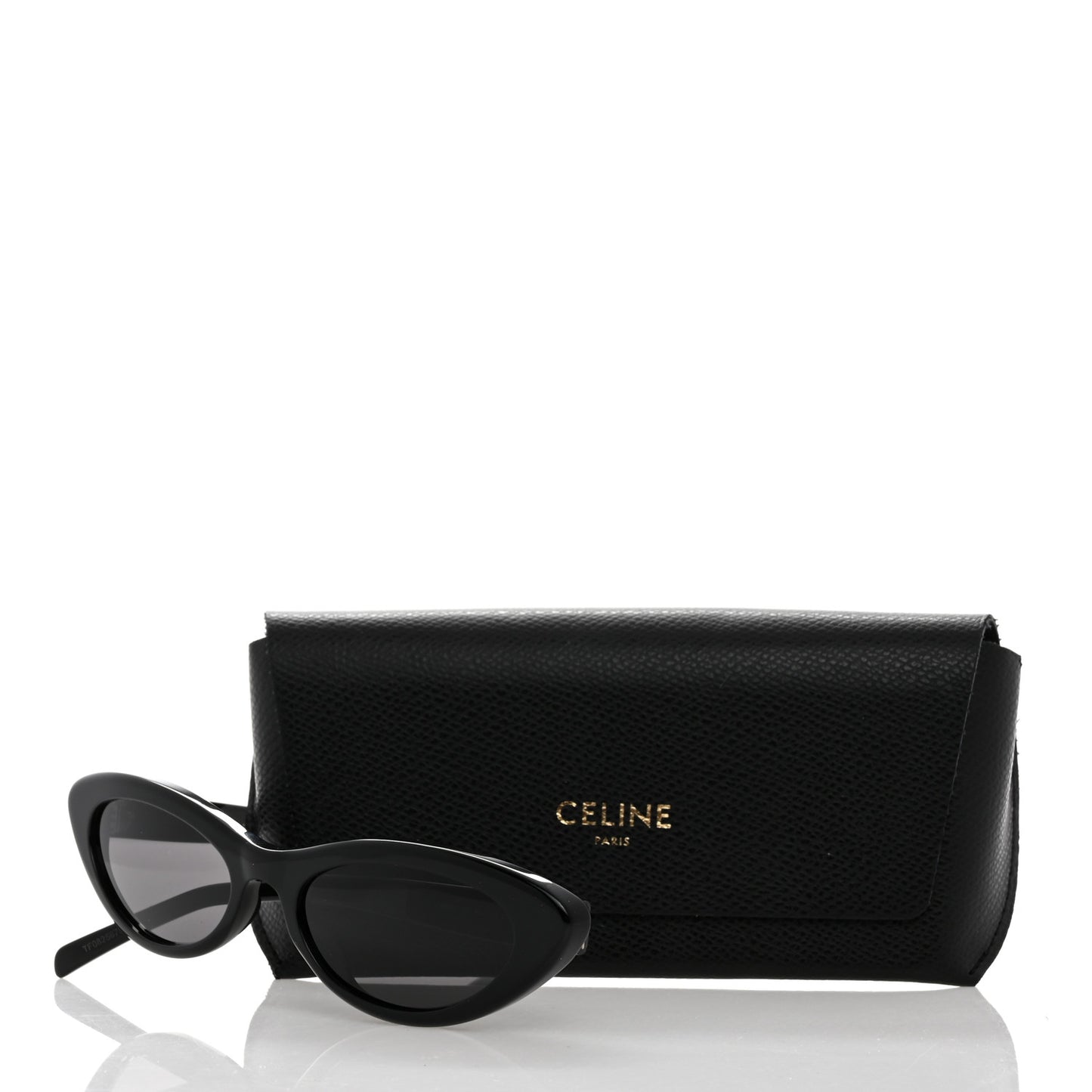 Acetate Cat Eye Sunglasses CL40184U Black