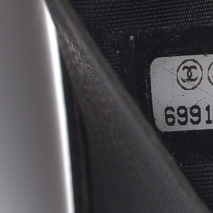 Chanel Goatskin Card Holder Wallet Black 8 of 9