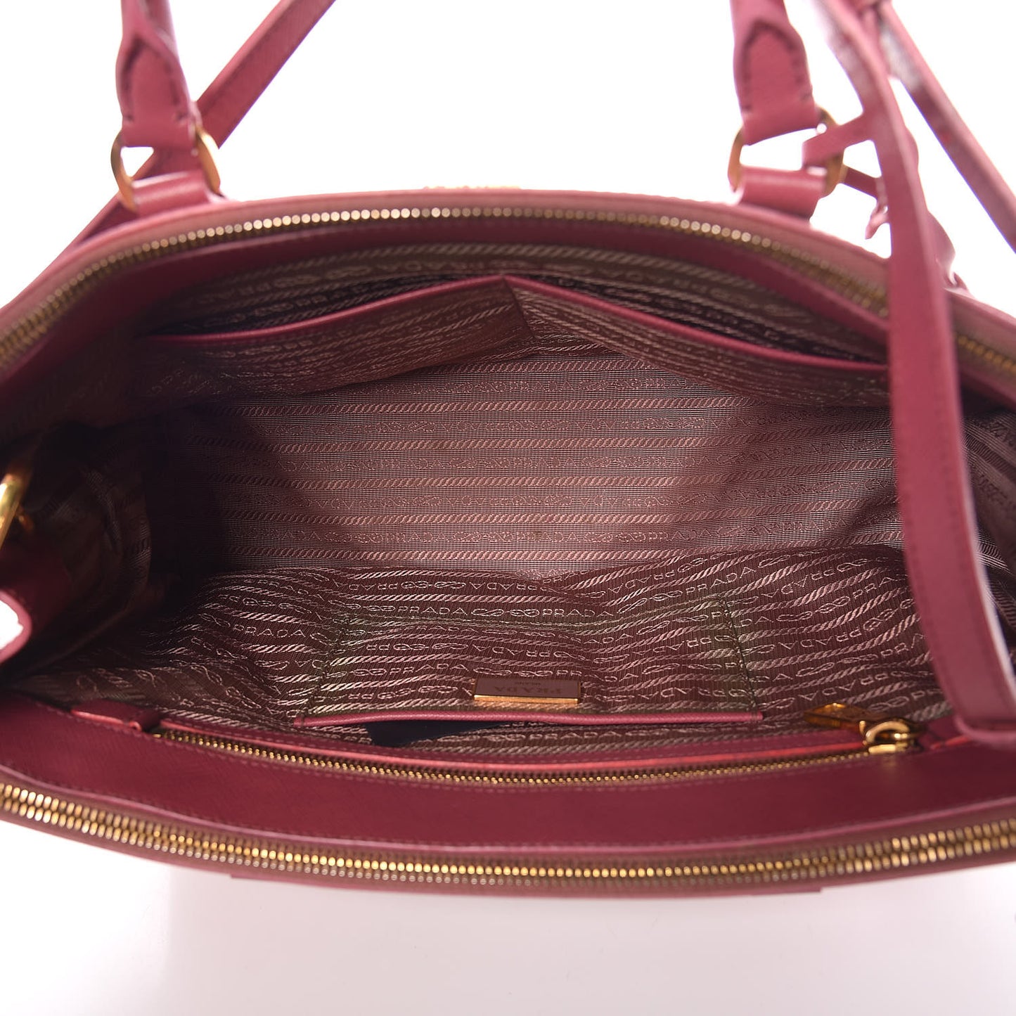 Saffiano Medium Galleria Double Zip Tote Tamaris