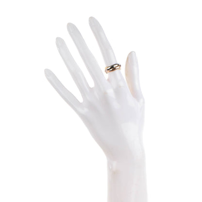 Cartier 18K Pink Yellow White Gold Classic Trinity Ring 50 5.25 2 of 7