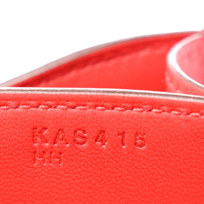 Hermes Epsom Enamel Constance 18 Rouge de Coeur Rubis 8 of 12