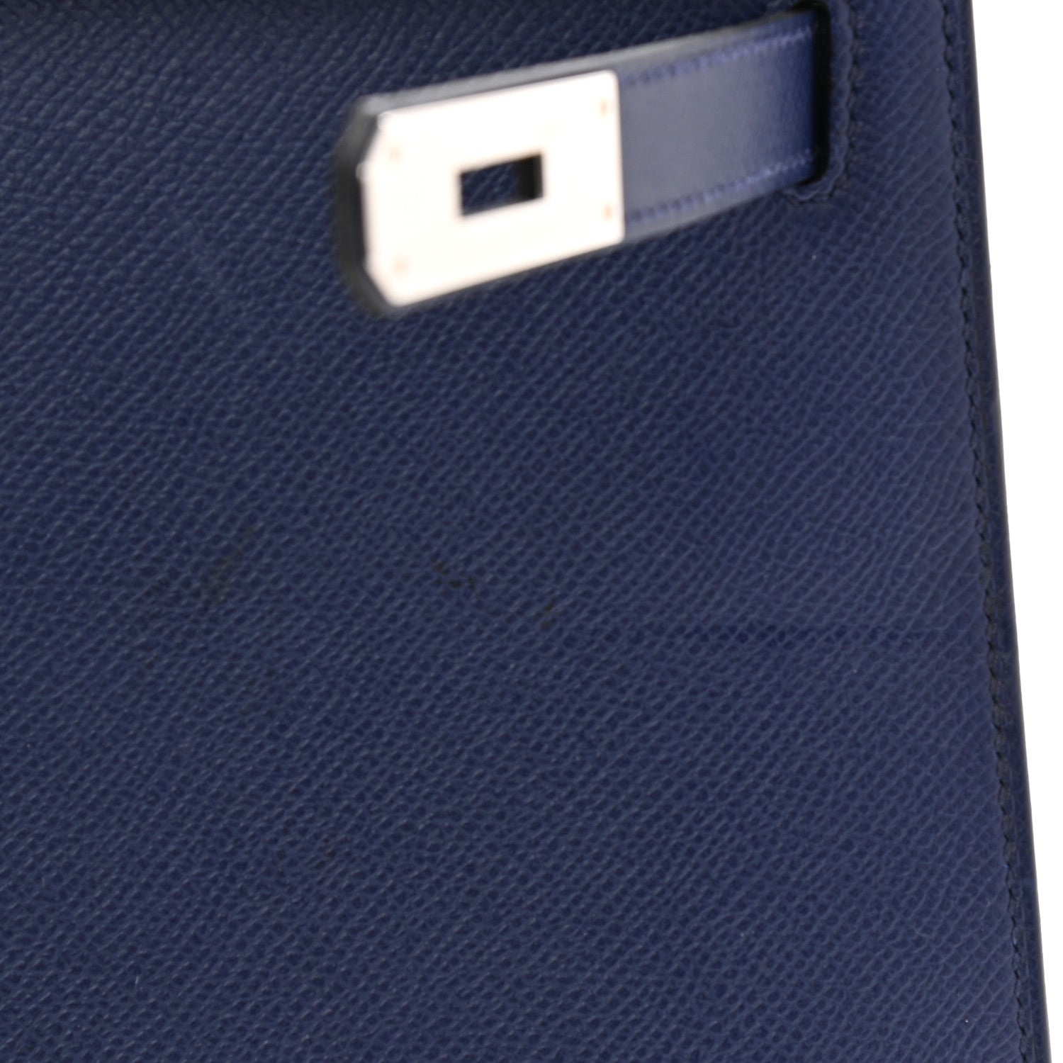 Hermes Epsom Kelly Sellier 28 Bleu Saphir 13 of 15