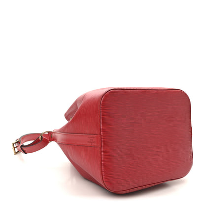 Louis Vuitton Epi Petit Noe Castillan Red 4 of 9