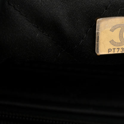 Chanel Shiny Calfskin Quilted Small Chanel 22 Black 8 of 13