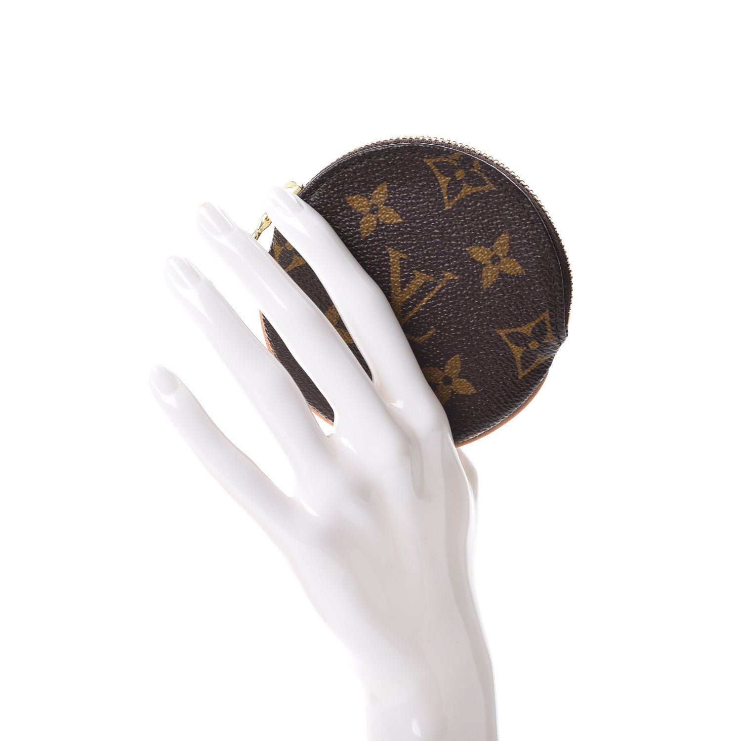 Louis Vuitton Monogram Round Coin Purse 2 of 8