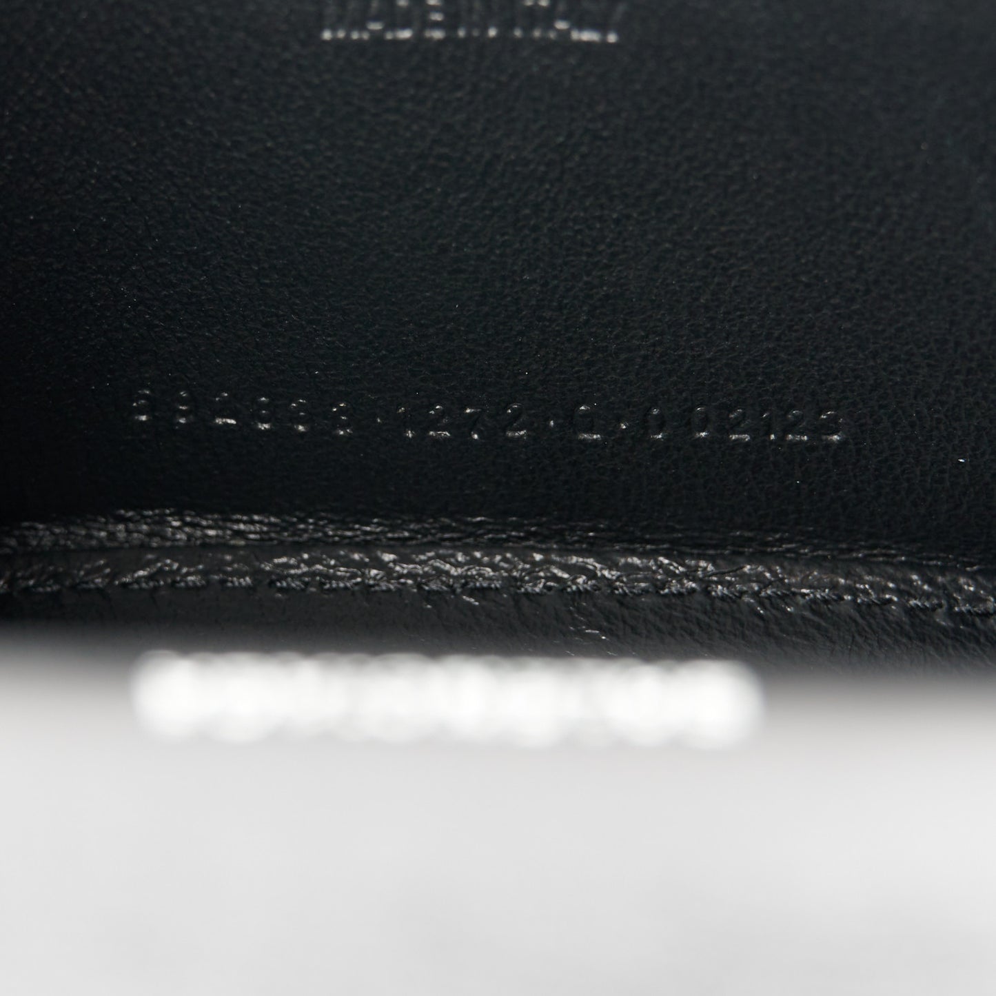 Strass Suede Hourglass Top Handle Bag XS Smoke Grey Crystal