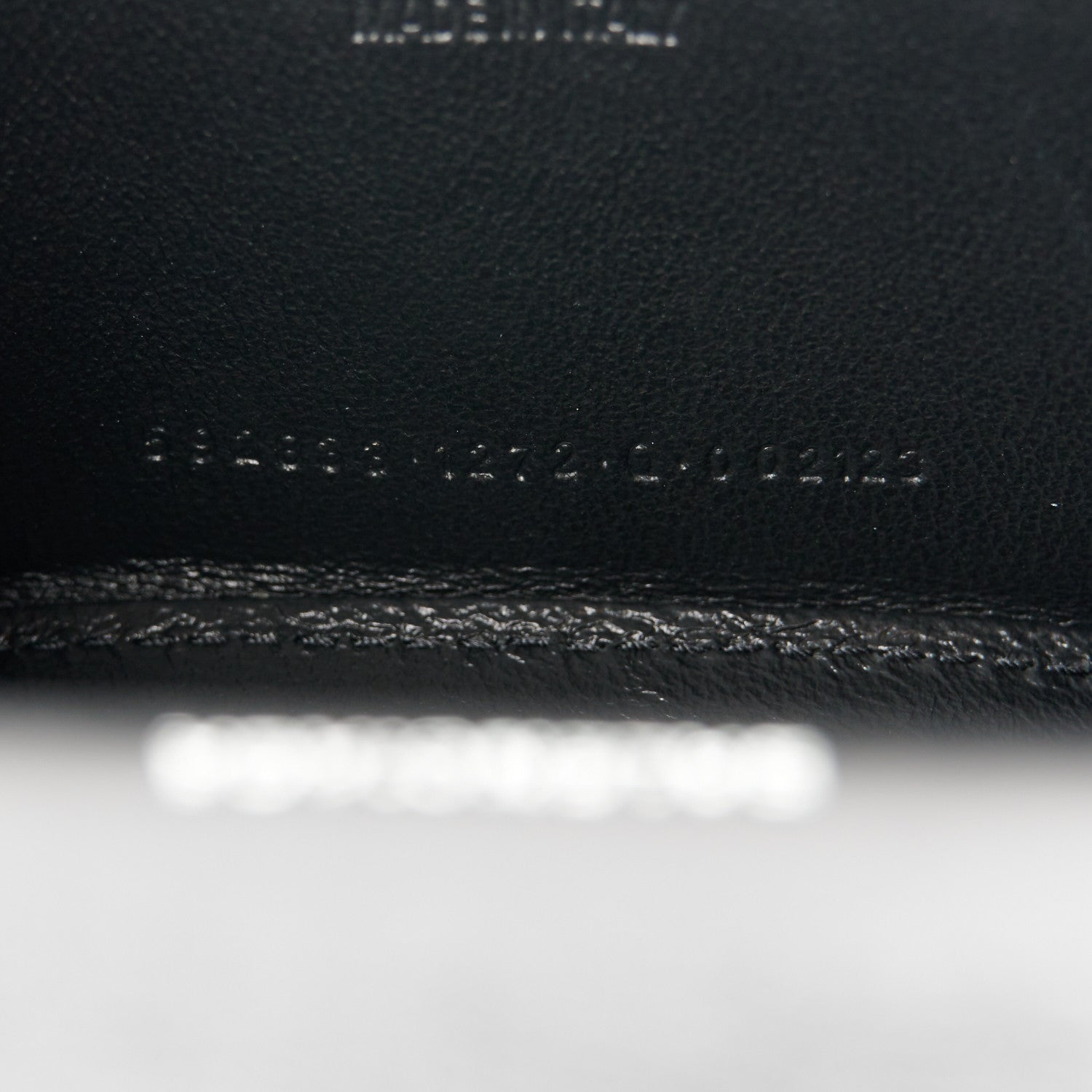 Balenciaga Strass Suede Hourglass Top Handle Bag XS Smoke Grey Crystal 8 of 11