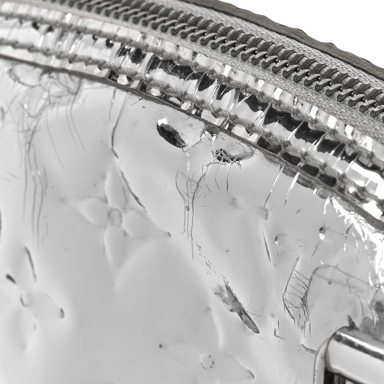 Louis Vuitton Monogram Miroir Lockit Silver 10 of 12