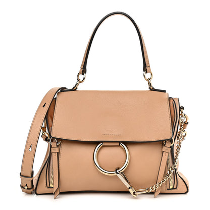 Chloe Calfskin Small Faye Day Shoulder Bag Blush Nude 1 of 13