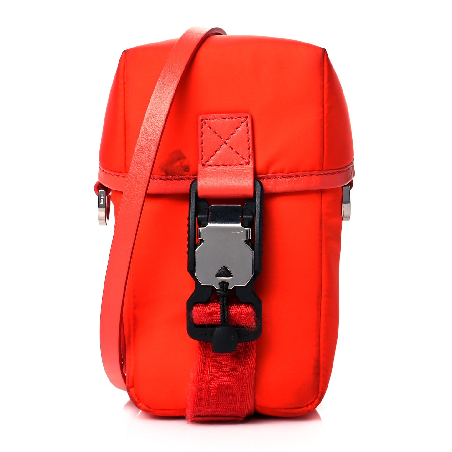 Nylon Mini Crossbody Pouch Orange