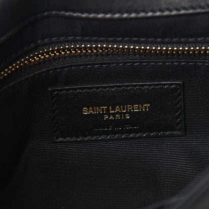 Saint Laurent Lambskin Patchwork Monogram Medium Jamie Black 5 of 9